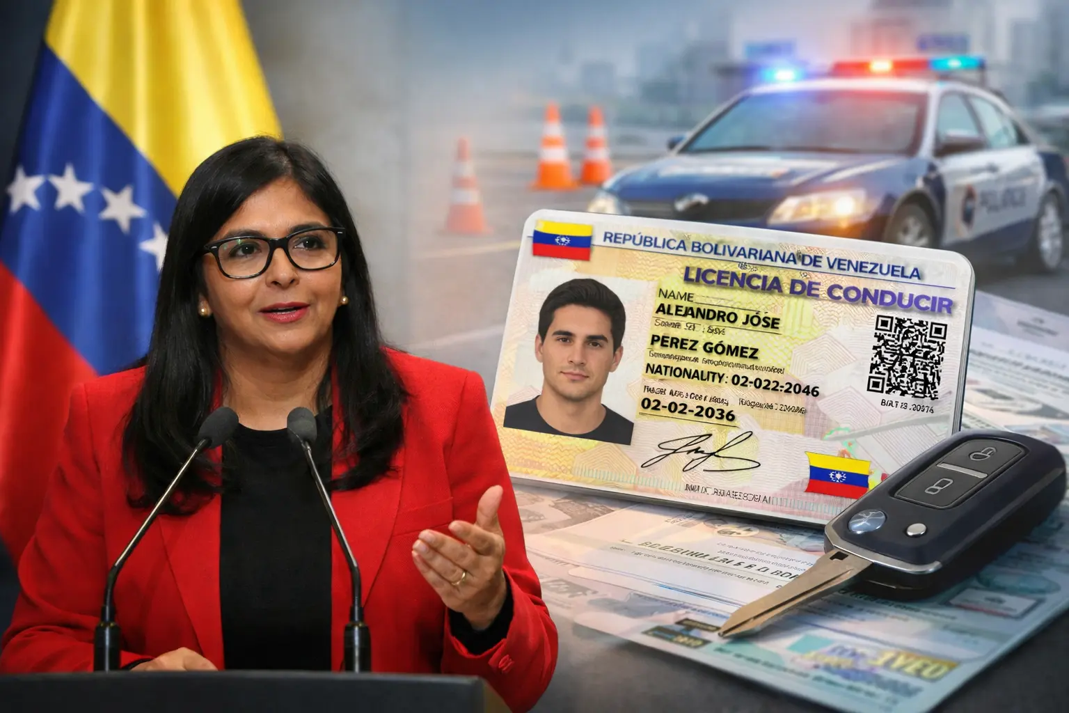 Venezuela confirma cambios importantes en la licencia de conducir desde febrero de 2026
